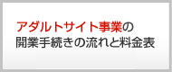 アダルトサイト事業の開業手続きの流れと料金表